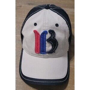 Breckenridge Hat Colorado Strapback Adjustable OS Embroidered Tan Black Cap